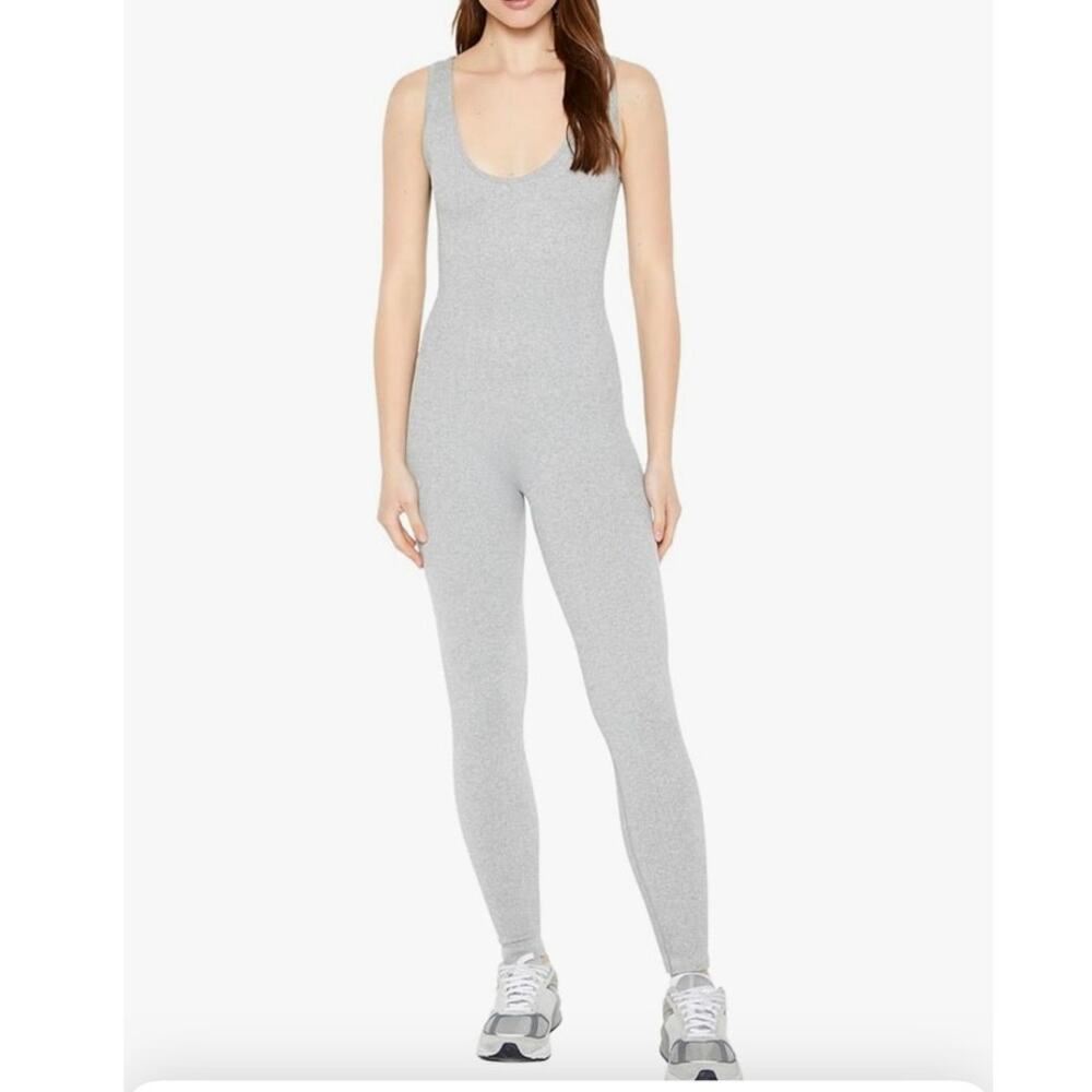 Ribbed Knit Jumpsuit